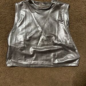 Metallic skims swim tank sz 4x